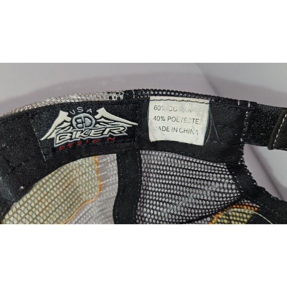 2005 Sturgis BIKE WEEK Trucker Hat cap EmbroideredAdjustable harley davidson USA - Picture 8 of 8